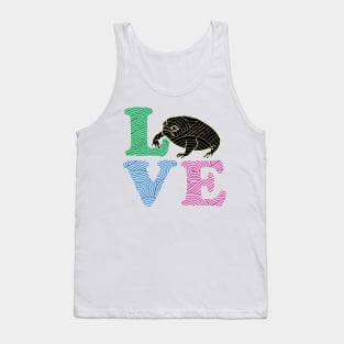 I Love Black Desert Rain Frog Tank Top